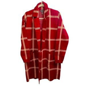 ModCloth Mid-Century Modern Love Sweater Coat size M